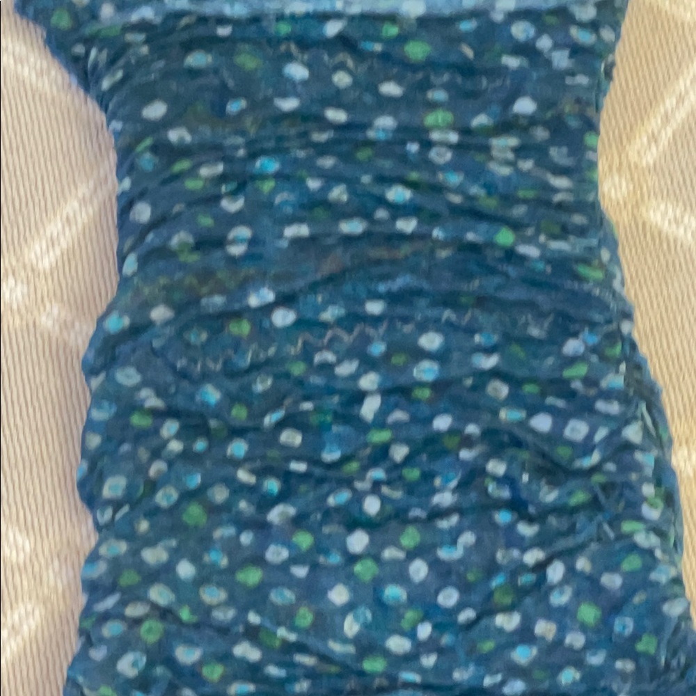 Vintage Isabel Marant ETOILE Blue , green and ivory Mini Dress - Picture 7 of 14